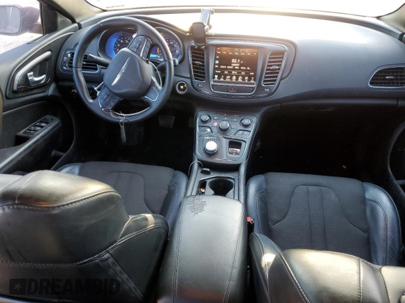 2016 Chrysler 200 S with VIN 1C3CCCBB4GN179228, listed as a Copart auction lot 48782305 with 125,501 mi miles and Salvage Title. Bid and sale history available at carsss.com. Image 8.