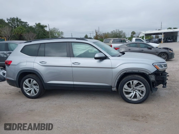 2021 Volkswagen Atlas SE with VIN 1V2JR2CA7MC556268, listed as a IAAI auction lot 41185525 with 73,724 mi miles and . Bid and sale history available at DreamBid. Image 14.