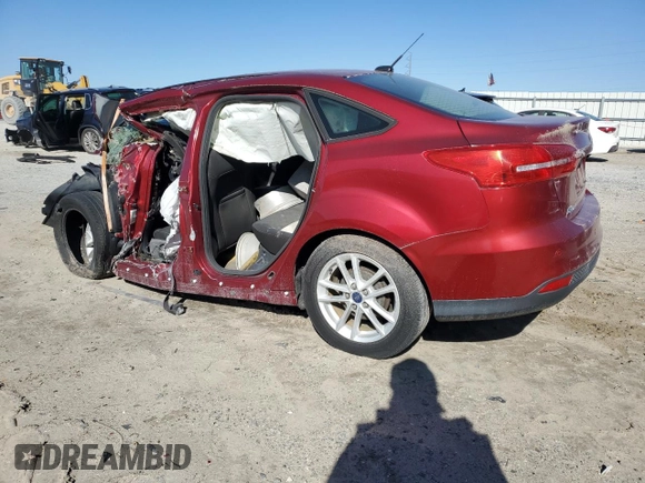 2015 Ford Focus SE with VIN 1FADP3F29FL216708, listed as a Copart auction lot 48504165 with Not Provided miles and Non Repairable. Bid and sale history available at carsss.com. Image 2.