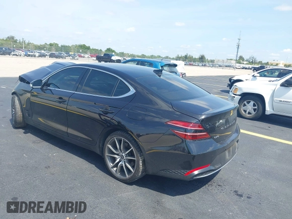 2023 Genesis G70 2.0T z VIN KMTG34TA4PU135164, wystawiony jako IAAI lot #42209723 z przebiegiem 14 251 mil mil oraz . Historia ofert i sprzedaży dostępna na DreamBid. Obrazek 3.