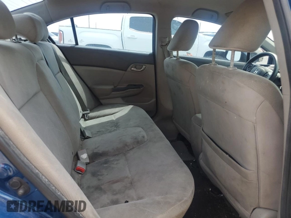 2012 Honda Civic LX с VIN 19XFB2F58CE034931, выставлен на аукционе Copart как лот 56919385 с пробегом 264 478 миль миль и Списание • Salvage title. История ставок и продаж доступна на DreamBid. Изображение 10.