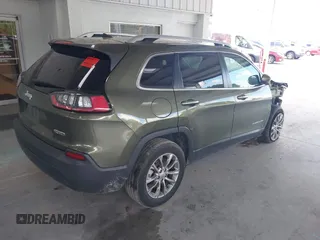 2021 Jeep Cherokee Altitude with VIN 1C4PJLLB5MD203569, listed as a IAAI auction lot 42559737 with 53,961 mi miles and . Bid and sale history available at DreamBid. Image 4.