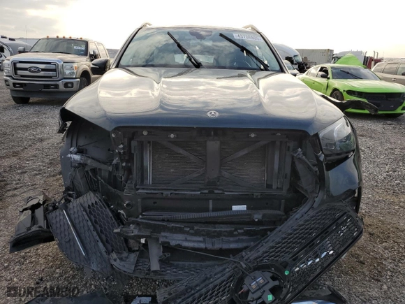 2020 Mercedes-Benz GLE with VIN 4JGFB4JE3LA220443, listed as a Copart auction lot 43706805 with 0 mi miles and Salvage Title. Bid and sale history available at carsss.com. Image 5.