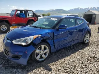 2015 Hyundai Veloster z VIN KMHTC6AD4FU242943, wystawiony jako Copart lot #56182395 z przebiegiem 78 931 mil mil oraz Szkoda całkowita • Salvage title. Historia ofert i sprzedaży dostępna na DreamBid. Obrazek 1.