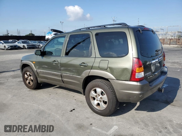 2002 Mazda Tribute LX with VIN 4F2YU08112KM16716, listed as a Copart auction lot 55095645 with 113,885 mi miles and Salvage Title. Bid and sale history available at DreamBid. Image 2.