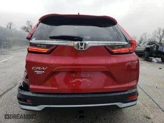2021 Honda CR-V EX-L with VIN 7FARW1H81ME023997, listed as a Copart auction lot 43380225 with 35,573 mi miles and Salvage Title. Bid and sale history available at carsss.com. Image 6.