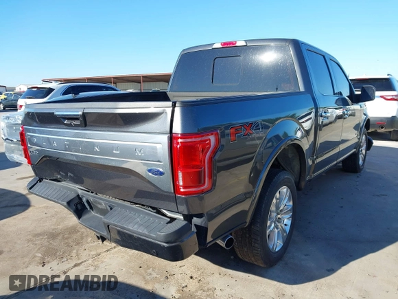 2016 Ford F-150 XLT z VIN 1FTEW1EG2GFA63060, wystawiony jako IAAI lot #42206003 z przebiegiem 125 682 mil mil oraz . Historia ofert i sprzedaży dostępna na DreamBid. Obrazek 4.