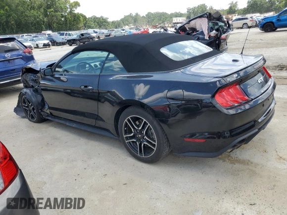 2022 Ford Mustang GT Premium with VIN 1FATP8FF4N5115171, listed as a Copart auction lot 59082155 with 12,475 mi miles and Salvage title. Bid and sale history available at DreamBid. Image 2.