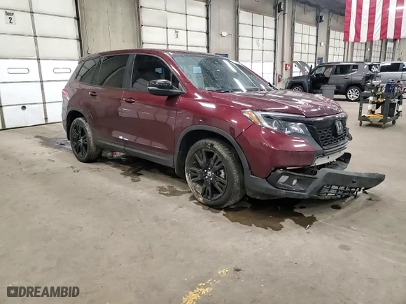 2021 Honda Passport EX-L with VIN 5FNYF8H53MB023408, listed as a Copart auction lot 86218674 with 60,124 mi miles and Salvage Title. Bid and sale history available at carsss.com. Image 11.