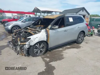 2018 Nissan Pathfinder SV with VIN 5N1DR2MM0JC662298, listed as a IAAI auction lot 42093409 with Not provided miles and . Bid and sale history available at DreamBid. Image 2.