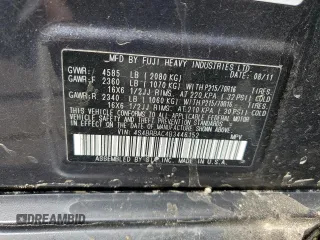 2011 Subaru Outback 2.5i with VIN 4S4BRBAC4B3446152, listed as a Copart auction lot 68285824 with 204,943 mi miles and Salvage Title. Bid and sale history available at carsss.com. Image 13.