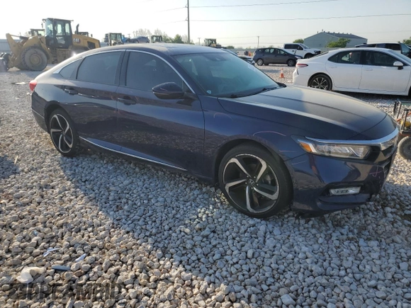 2020 Honda Accord EX-L with VIN 1HGCV1F52LA097533, listed as a Copart auction lot 52372595 with 62,794 mi miles and Salvage title. Bid and sale history available at DreamBid. Image 4.