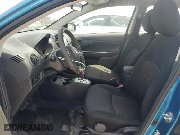2022 Mitsubishi Mirage ES with VIN ML32AUHJ6NH001093, listed as a Copart auction lot 60275145 with 51,061 mi miles and Salvage title. Bid and sale history available at DreamBid. Image 7.