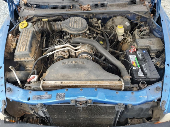 1998 Dodge Dakota SLT z VIN 1B7FL26X0WS745765, wystawiony jako Copart lot #48497125 z przebiegiem 174 162 mil mil oraz Szkoda całkowita • Salvage title. Historia ofert i sprzedaży dostępna na DreamBid. Obrazek 11.