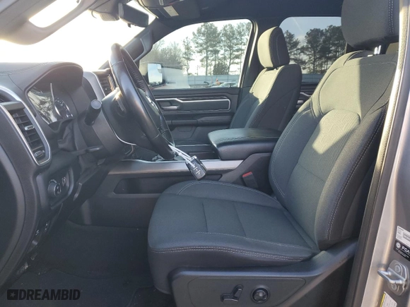 2021 Ram 1500 Big Horn with VIN 1C6RRFBG0MN738696, listed as a Copart auction lot 42996475 with 127,158 mi miles and Salvage Title. Bid and sale history available at carsss.com. Image 7.