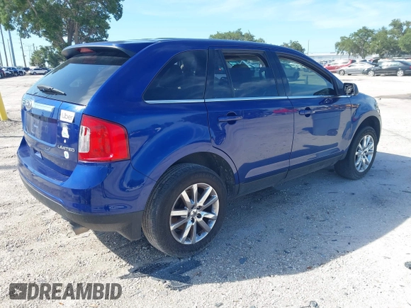 2013 Ford Edge Limited with VIN 2FMDK3KC8DBA35356, listed as a IAAI auction lot 42605566 with 201,943 mi miles and . Bid and sale history available at DreamBid. Image 4.