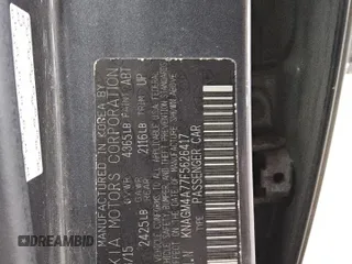 2015 Kia Optima LX с VIN KNAGM4A77F5626417, выставлен на аукционе Copart как лот 57784605 с пробегом 185 381 миль миль и Чистый • Clean title. История ставок и продаж доступна на DreamBid. Изображение 12.