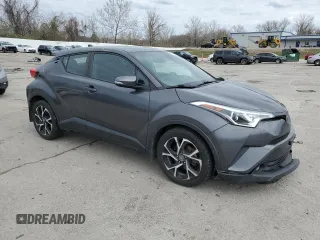 2018 Toyota C-HR XLE with VIN NMTKHMBX4JR044017, listed as a Copart auction lot 51096145 with 77,397 mi miles and Salvage Title. Bid and sale history available at DreamBid. Image 4.