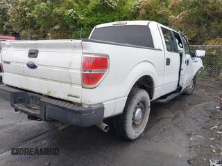 2013 Ford F-150 XL with VIN 1FTFW1CF1DKE95110, listed as a IAAI auction lot 41953854 with 1 mi miles. Bid and sale history available at carsss.com. Image 4.