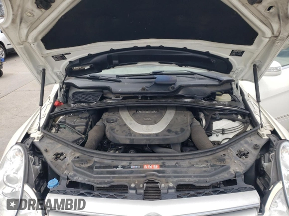 2007 Mercedes-Benz R 3.5L with VIN 4JGCB65E27A041423, listed as a Copart auction lot 54538665 with 94,015 mi miles and Salvage title. Bid and sale history available at DreamBid. Image 12.