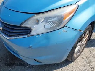 2014 Nissan Note S with VIN 3N1CE2CP7EL381412, listed as a IAAI auction lot 42425815 with 128,391 mi miles and . Bid and sale history available at DreamBid. Image 6.