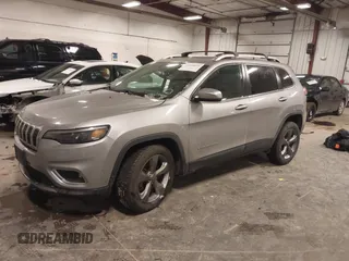 2019 Jeep Cherokee Limited with VIN 1C4PJMDN1KD179217, listed as a IAAI auction lot 41544631 with 90,045 mi miles. Bid and sale history available at carsss.com. Image 19.