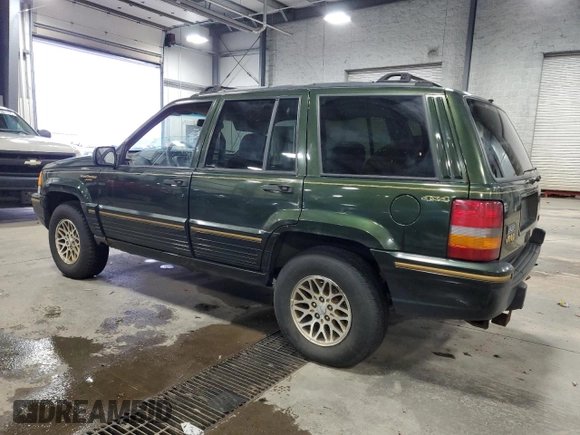 1995 Jeep Grand Cherokee Limited with VIN 1J4GZ78Y1SC516161, listed as a Copart auction lot 81288164 with 271,626 mi miles and Salvage Title. Bid and sale history available at carsss.com. Image 2.