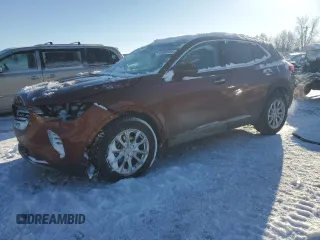 2021 Buick Envision Preferred with VIN LRBFZMR49MD166401, listed as a Copart auction lot 84503504 with 61,910 mi miles and Non Repairable. Bid and sale history available at carsss.com. Image 1.