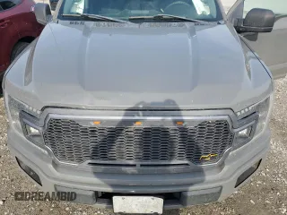 2020 Ford F-150 XL with VIN 1FTEW1CP3LFA33644, listed as a Copart auction lot 57151375 with 125,885 mi miles and Salvage title. Bid and sale history available at DreamBid. Image 11.