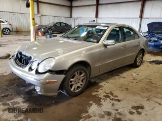 2004 Mercedes-Benz E-Class 3.2L with VIN WDBUF82J54X120960, listed as a Copart auction lot 44427065 with 0 mi miles and Salvage Title. Bid and sale history available at carsss.com. Image 1.