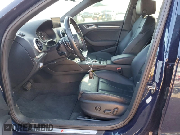 2017 Audi A3 Sedan Premium Plus with VIN WAUGUGFF3H1038266, listed as a Copart auction lot 71200734 with 105,768 mi miles and Salvage Title. Bid and sale history available at carsss.com. Image 7.