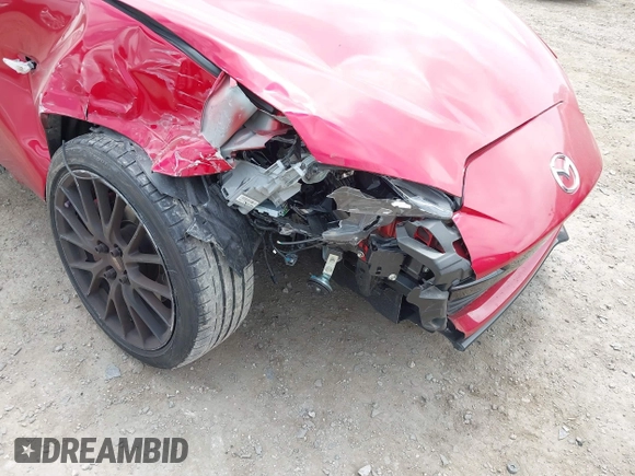 2017 Mazda MX-5 Miata Club with VIN JM1NDAC73H0121187, listed as a IAAI auction lot 41990611 with 19,158 mi miles and . Bid and sale history available at DreamBid. Image 6.