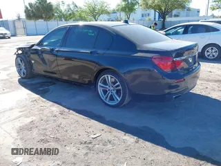 2014 BMW 7 Series ALPINA B7 with VIN WBAYE8C54ED135280, listed as a IAAI auction lot 41808186 with 76,786 mi miles. Bid and sale history available at carsss.com. Image 3.