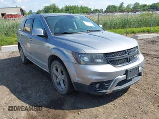 2017 Dodge Journey Crossroad Plus z VIN 3C4PDCGGXHT594652, wystawiony jako IAAI lot #42471989 z przebiegiem 132 732 mil mil oraz . Historia ofert i sprzedaży dostępna na DreamBid. Obrazek 1.