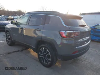 2023 Jeep Compass Limited with VIN 3C4NJDCN6PT567277, listed as a IAAI auction lot 41412097 with 35,502 mi miles and . Bid and sale history available at carsss.com. Image 3.