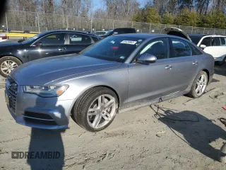 2016 Audi A6 3.0T Premium Plus with VIN WAUFGAFC7GN018017, listed as a Copart auction lot 39428863 with 78,284 mi miles. Bid and sale history available at carsss.com. Image 1.