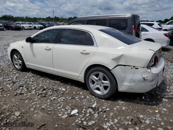 2008 Chevrolet Malibu LS w/1FL with VIN 1G1ZG57N184218074, listed as a Copart auction lot 46626394 with 153,285 mi miles and Clean Title. Bid and sale history available at carsss.com. Image 2.