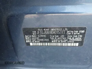 2013 Subaru Impreza z VIN JF1GJAA69DH035377, wystawiony jako IAAI lot #42358935 z przebiegiem 119 776 mil mil oraz . Historia ofert i sprzedaży dostępna na DreamBid. Obrazek 9.