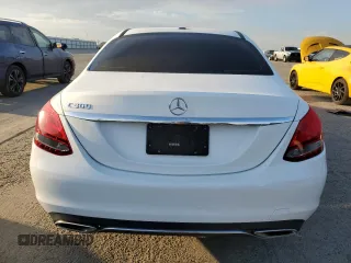 2018 Mercedes-Benz C with VIN 55SWF4JB6JU265829, listed as a Copart auction lot 48413495 with 66,806 mi miles and Salvage Title. Bid and sale history available at carsss.com. Image 6.