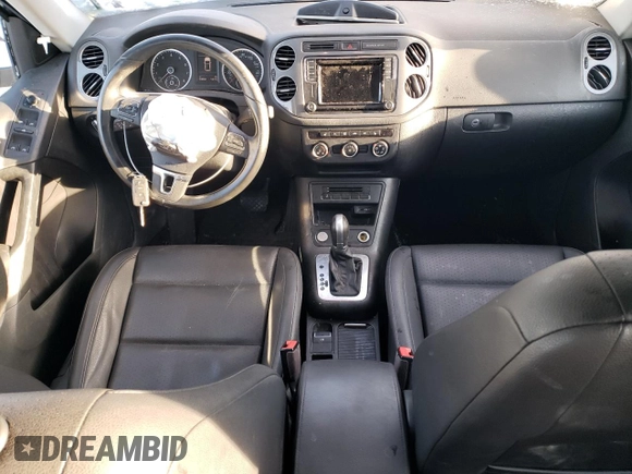 2017 Volkswagen Tiguan S with VIN WVGAV7AX8HK028148, listed as a Copart auction lot 86756104 with 84,060 mi miles and Salvage Title. Bid and sale history available at DreamBid. Image 8.