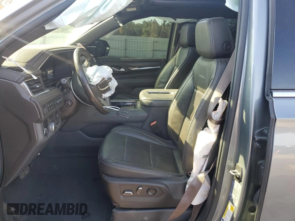 2022 GMC Yukon XL Denali with VIN 1GKS2JKLXNR228983, listed as a Copart auction lot 79202834 with 87,467 mi miles and Salvage Title. Bid and sale history available at carsss.com. Image 7.