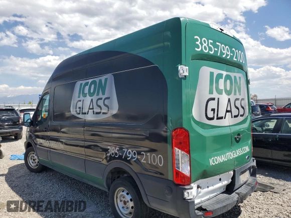 2019 Ford Transit with VIN 1FTYR2XM1KKB03125, listed as a Copart auction lot 58087725 with 101,129 mi miles and Clean title. Bid and sale history available at DreamBid. Image 2.