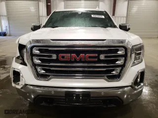 2019 GMC Sierra 1500 SLT with VIN 3GTU9DEL3KG166447, listed as a Copart auction lot 46630855 with 51,279 mi miles and Salvage Title. Bid and sale history available at carsss.com. Image 5.