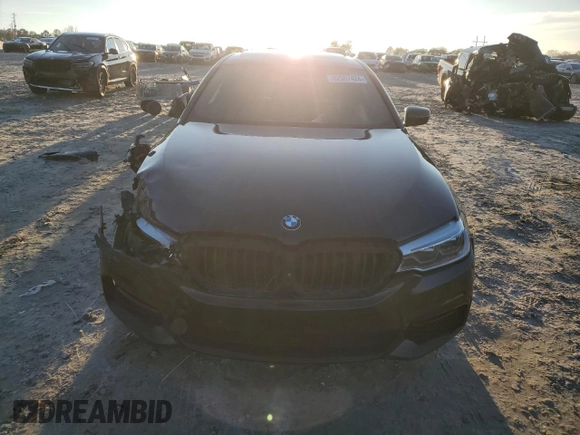 2017 BMW 5 Series 540i with VIN WBAJE5C33HG914381, listed as a Copart auction lot 82557424 with 193,882 mi miles and Salvage Title. Bid and sale history available at carsss.com. Image 5.
