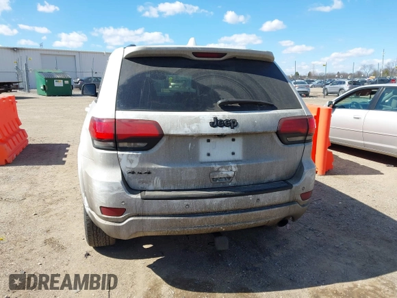 2017 Jeep Grand Cherokee Laredo with VIN 1C4RJFAG9HC824883, listed as a IAAI auction lot 41876117 with 141,067 mi miles. Bid and sale history available at carsss.com. Image 16.
