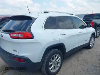 2018 Jeep Cherokee Latitude Plus with VIN 1C4PJLLBXJD590695, listed as a IAAI auction lot 39653845 with 76,667 mi miles and . Bid and sale history available at DreamBid. Image 4.