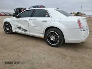 2012 Chrysler 300 C with VIN 2C3CCAKT3CH143367, listed as a Copart auction lot 43193155 with 126,132 mi miles and Salvage Title. Bid and sale history available at DreamBid. Image 2.