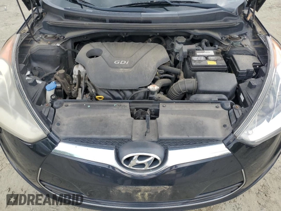 2013 Hyundai Veloster w/Gray Int z VIN KMHTC6AD2DU106887, wystawiony jako Copart lot #58149635 z przebiegiem 159 914 mil mil oraz Szkoda całkowita • Salvage title. Historia ofert i sprzedaży dostępna na DreamBid. Obrazek 11.