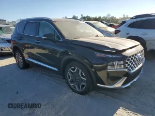 2023 Hyundai Santa Fe Hybrid SEL Premium with VIN 5NMS3DA14PH023676, listed as a Copart auction lot 75521434 with 4,222 mi miles and Salvage Title. Bid and sale history available at carsss.com. Image 4.