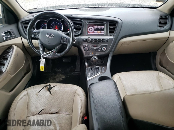 2013 Kia Optima EX with VIN 5XXGN4A79DG100119, listed as a Copart auction lot 60609565 with 132,181 mi miles and Clean title. Bid and sale history available at DreamBid. Image 8.